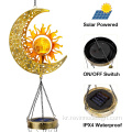 엄마를위한 Sun Moon Solar Wind Chimes 선물